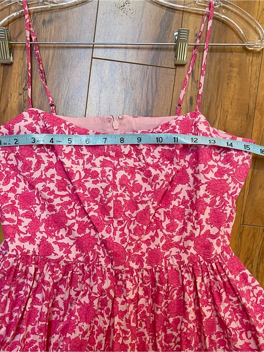 J.Crew A-Line Cotton Poplin Midi Dress Rosebud Floral Pink Size 6
